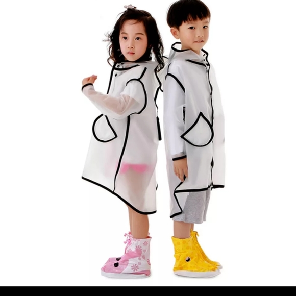 Small rain ponchos unisex kid - Picture 4 of 4
